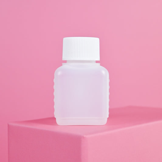 Plastic bottle with lid, 50ml